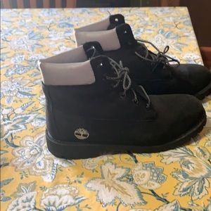 Brand new Timberland boots -never worn. Limited item with reflective material